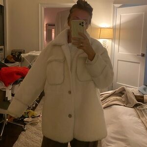 Anthropologie White Jacket